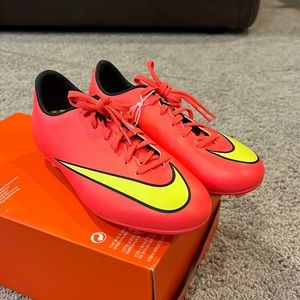 Nike JR Mercurial Victory V FG Soccer cleats GS Youth Boys Girl shoes 651634 690